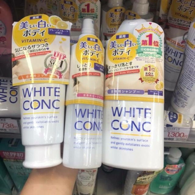 Sữa tắm white conc