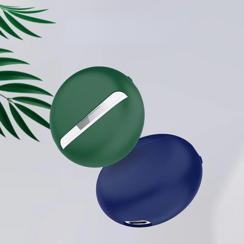Vỏ Bảo Vệ Hộp Sạc Tai Nghe OPPO Enco Buds 2 Màu Trơn Chất Lượng Cao