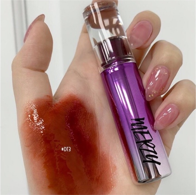 Son Tint Bóng Siêu Lì, Cho Đôi Môi Căng Mọng Merzy Aurora Dewy Tint | BigBuy360 - bigbuy360.vn