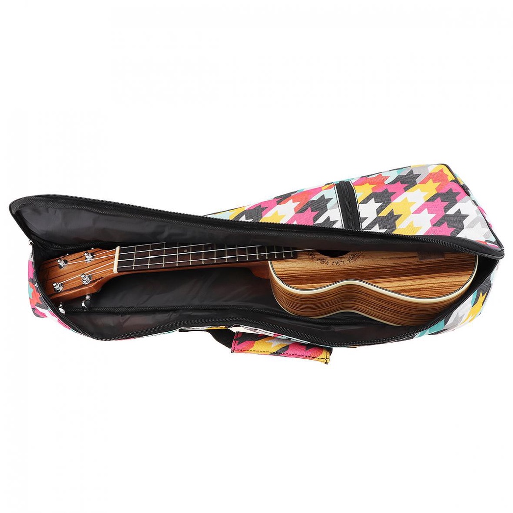 Túi Đựng Đàn ukulele 5mm 21 / 23 / 26 inch Chất Liệu Xốp Mềm Chống Thấm Nước Nhiều Màu Sắc