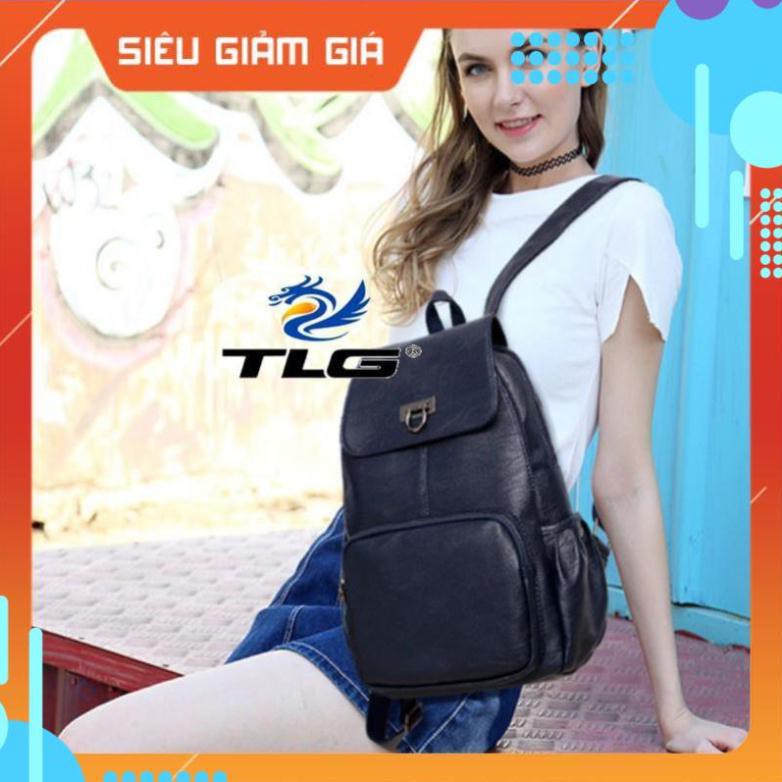 ❤️ Deal Sốc ❤️  Balo Nữ Da Thật Cao Cấp Đồ Da Thành Long TLG TL80346