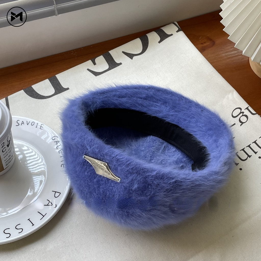 Mũ Beret Lông Thỏ Phong Cách Thời Trang Hàn Quốc 2022