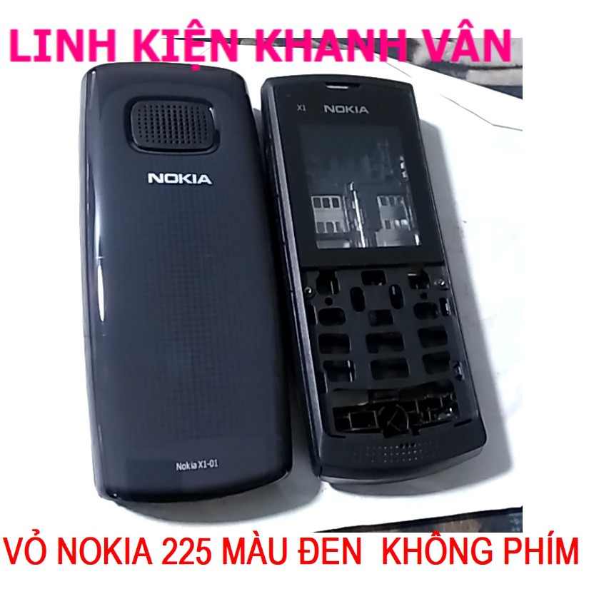 VỎ NOKIA 225 MÀU ĐEN  KHÔNG PHÍM