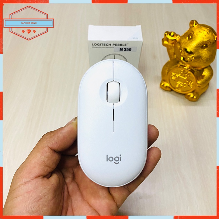 Chuột Máy Tính Bluetooth Không Dây Logitech M350 Pebble Chuột Vi Tính Laptop Pc Sillent Gaming
