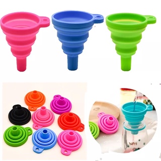 Phễu silicone cấp thực phẩm gấp gọn tiện lợi du lịch