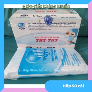 Khẩu Trang Y Tế 4 lớp giấy Kháng Khuẩn THY THY