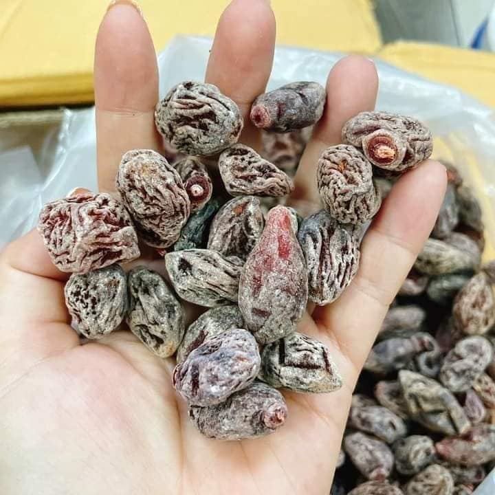 XÍ MUỘI ĐÀO CHUA NGỌT SIÊU NGON (hộp nhựa 1kg) - XÍ MUỘI MƠ CHUA NGỌT