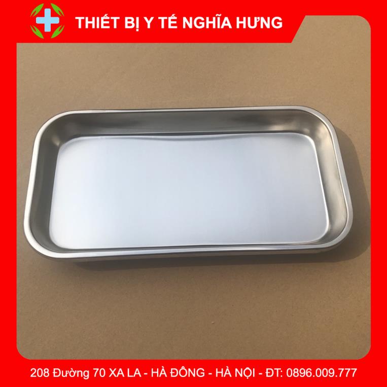 [Mã COSDAY giảm 8% đơn 150K] Khay inox chữ nhật đựng dụng cụ