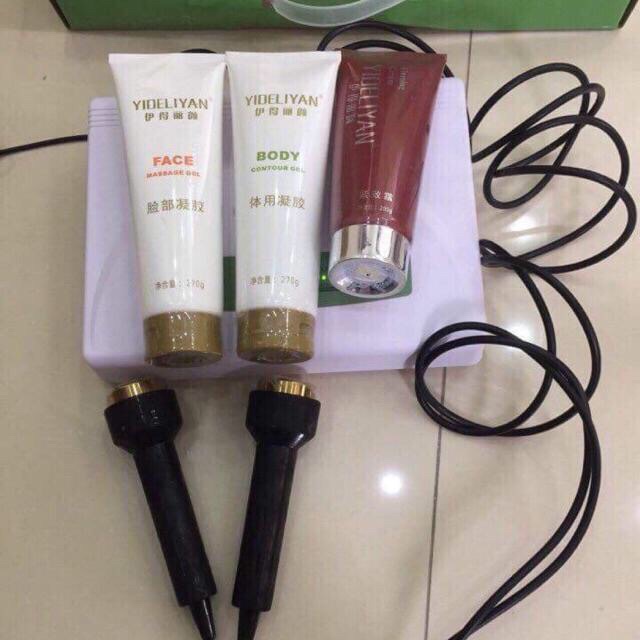 Combo máy điêu khắc siêu thanh và 3 gel