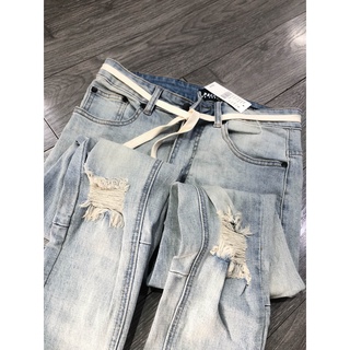 Quần Jean Blue rách gối PACSUN