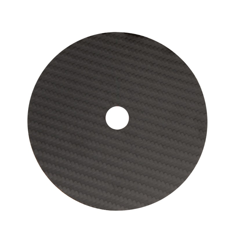 ROX 0.2mm Thickness HiFi Carbon Fiber C D DVD Stabilizer Mat Top Tray Player Turntable Amp Cone Speaker Pad