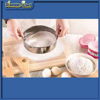 Dụng cụ rây,lọc bột inox 15cm