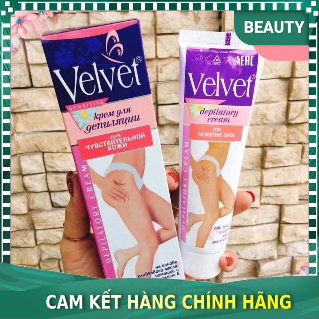 [Chính hãng 100%] Kem tẩy lông VELVET không đau rát, sử dụng tay, chân, nách, bụng