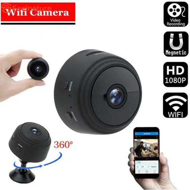 ⭐Sẵn Sàng Cổ⭐Camera Wifi A9 Camera Mini Hd 1080P Có Thể Điều Chỉnh Máy Ghi Âm Siêu Nhỏ Không Dây Mini Camera Video Ip Giám Sát VN