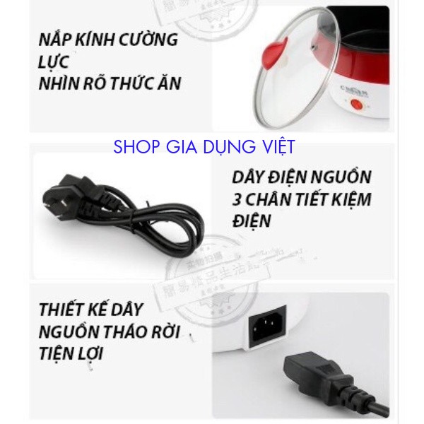 NỒI ĐIỆN CHẢO TAY CẦM ĐA NĂNG MINI SIZE 20 cm