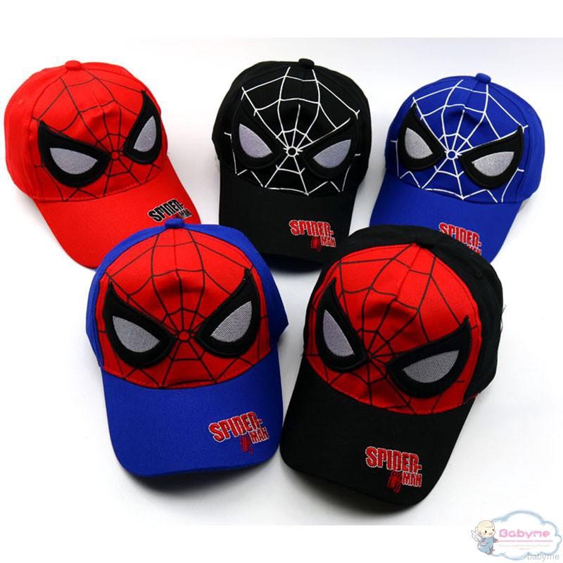 Nón lưỡi trai họa tiết Spiderman thời trang cho trẻ em