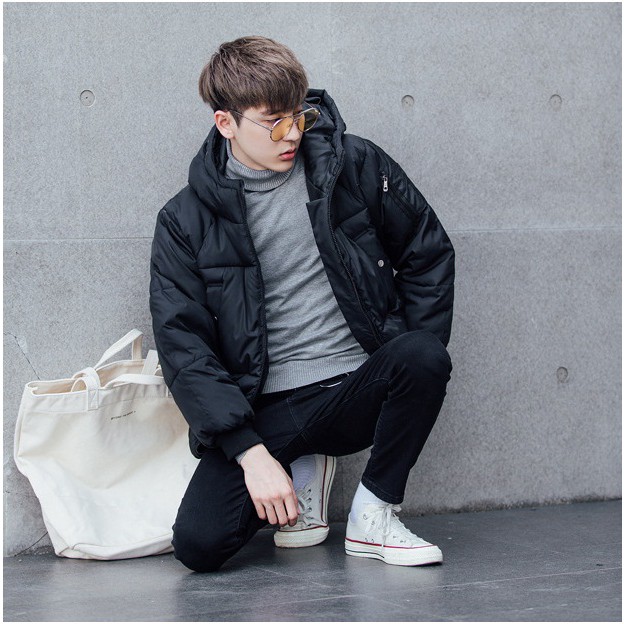 [Siêu Ấm] Áo khoác phao nam trần bông | BigBuy360 - bigbuy360.vn