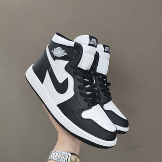 Giày Jordan PANDA Giày Thể Thao Jordan cao thấp cổ Đen Trắng