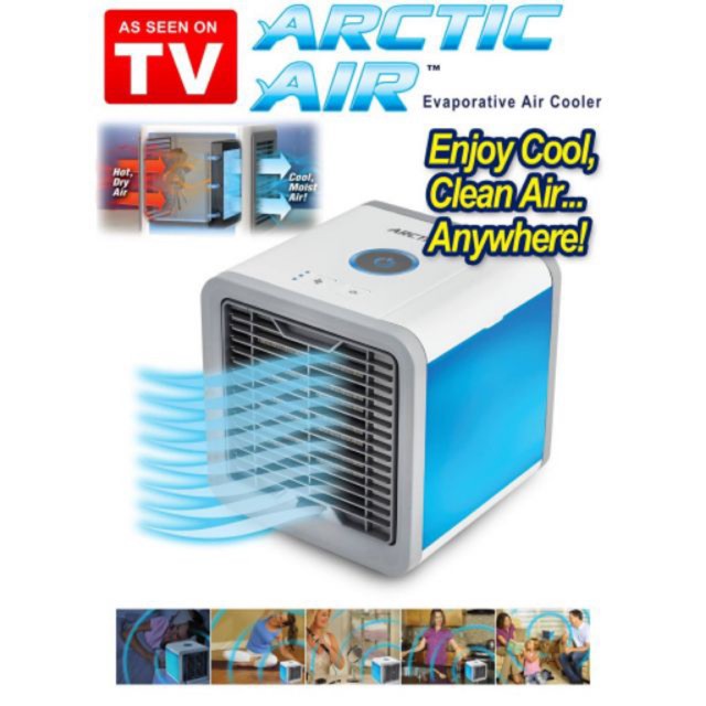 ( Loại 1 Lưới Khoát Tán Gió& Ô Hiển Thị Nước )Máy Điều Hòa Mini Arctic Air