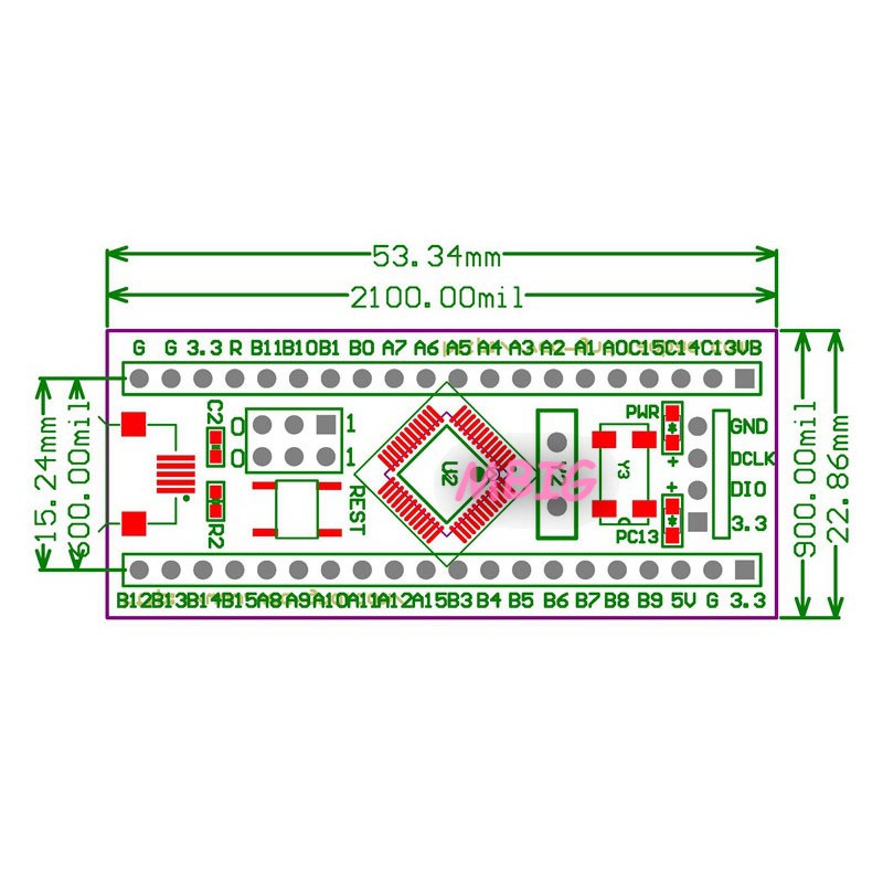MG STM32F103C8T6 Minimum System Development Board Module For STM32 ARM @vn | BigBuy360 - bigbuy360.vn