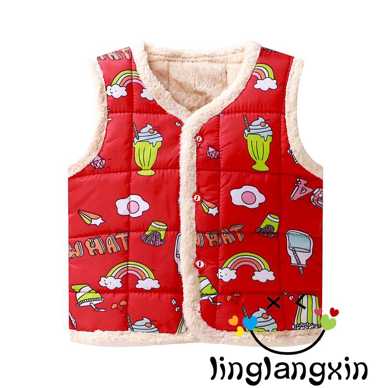 Áo Vest Nhung Siêu Nhẹ Ấm Áp Thời Trang Cho Bé