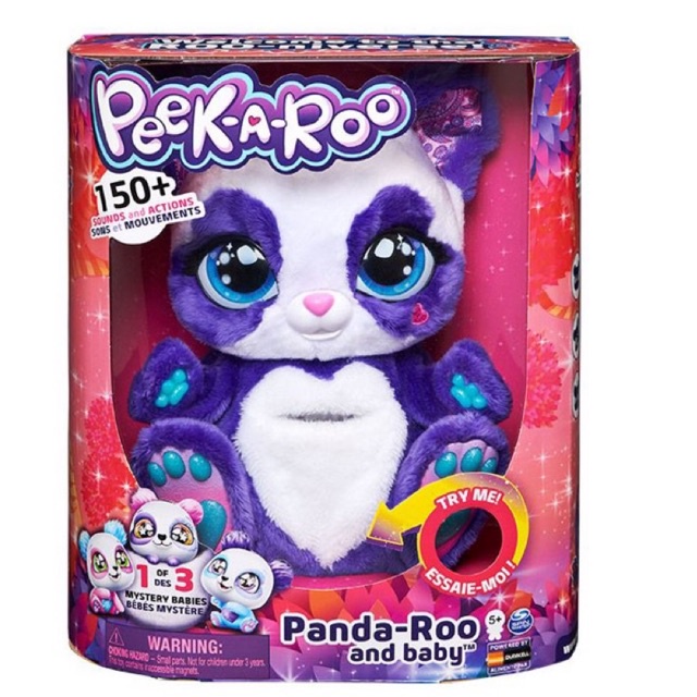 Gấu Túi Peek A Roo  tương tác sống động thương hiệu RC Girl