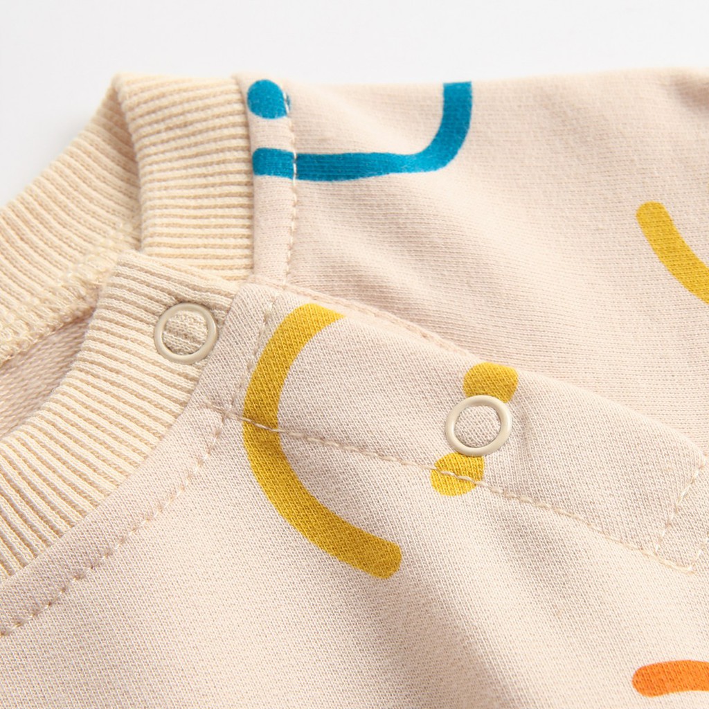 Bộ Đồ Liền Thân Kèm Băng Đô Sanlutoz Từ Cotton Thời Trang Mùa Đông Dành Cho Bé