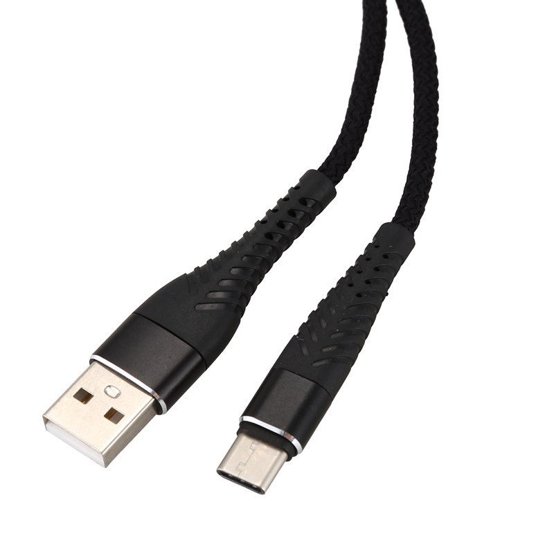 1 Dây Cáp Sạc Nhanh Usb Type C 3ft Bện Nylon Cho Samsung Galaxy Note 8 S8 Plus Lg G5 G6 V30 Htc 10 Nexus 5x / 6p