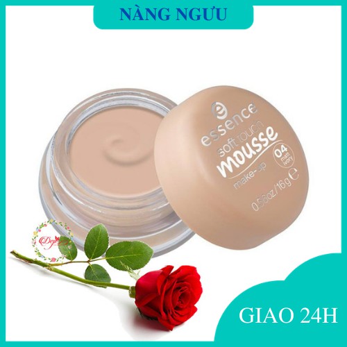 Phấn Tươi Đức, Che Khuyết Điểm, Kiềm Dầu, Nâng Tone, Mousse Make Up Soft Touch Essence 16g Chính Hãng Đức