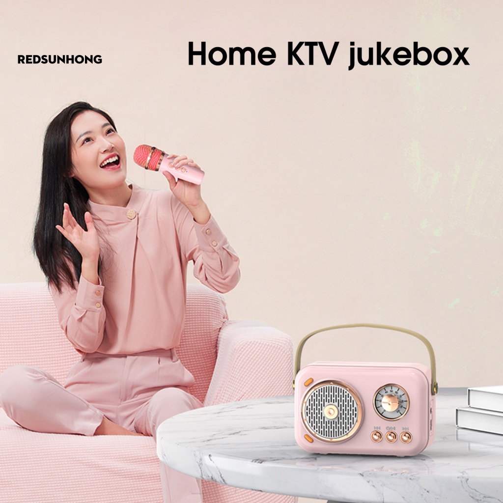 1 Set Loa Nghe Nhạc Không Dây Kèm Mic Thông Minh