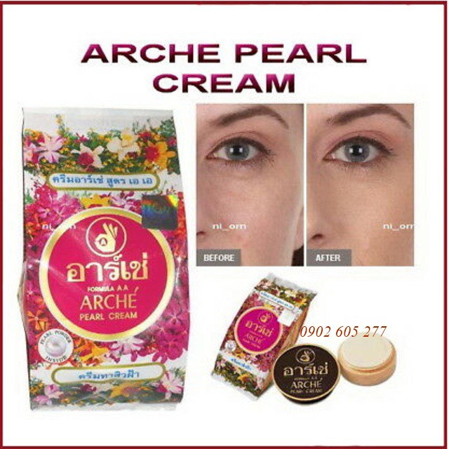 [hàng chính hãng]Kem dưỡng da Arché Pearl Cream (Kem Đà Thái )