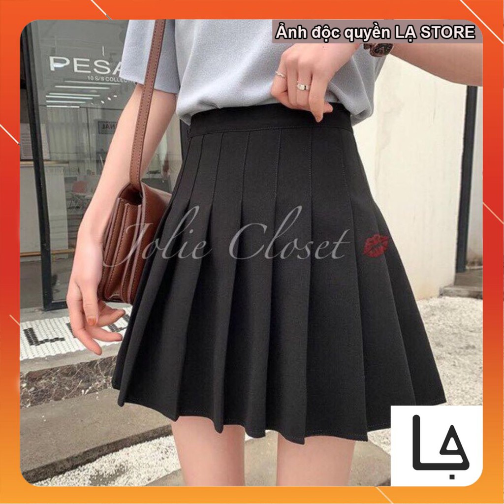 Chân váy xép ly kiểu dáng tenis trẻ trung