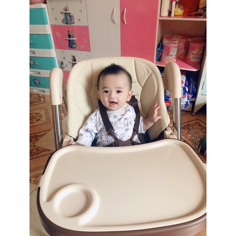 Ghế Ăn Dặm Cao Cấp Bestbaby Có Bánh Xe Cho Bé