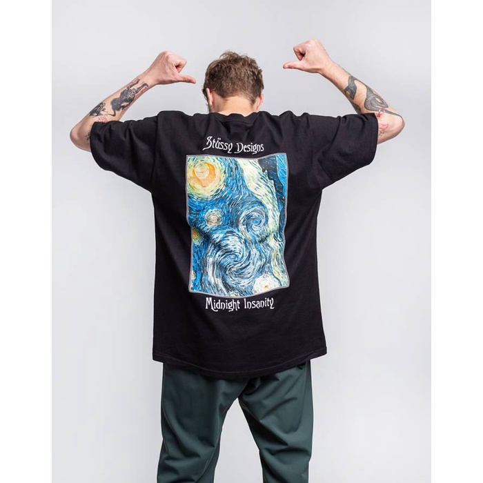 Áo Thun Stussy Midnight 100% CÓ SẴN