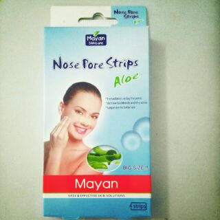 Lột mụn cám lô hội. Mayan.  Hàn Quốc. Hộp 4 miếng