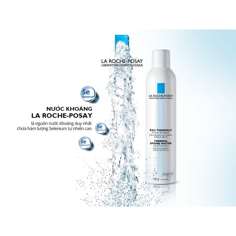 Nước Xịt Khoáng La Roche-Posay Giúp Làm Dịu &amp; Bảo Vệ Da 150ml (CHAI NHỎ)