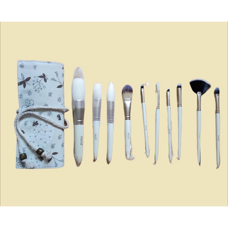 (HÀNG CHÍNH HÃNG) Bộ Cọ 10 cây cao cấp MSQ Makeup Brush Set