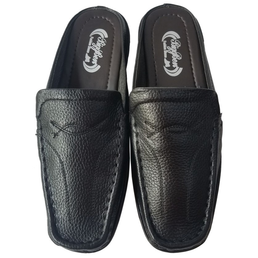 Dép Bít Mũi Nam Da Bò BIGBEN Cao Cấp SB80