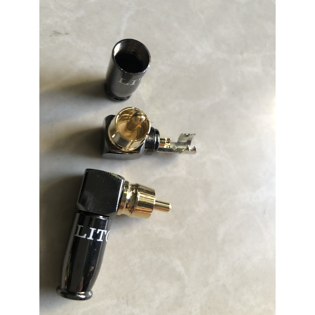 Đầu hàn jack cắm AV/RCA - Mạ Niken chất lượng cao