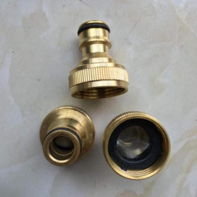 Khớp nối đầu nước vào cho máy rửa xe bằng đồng zen 25mm
