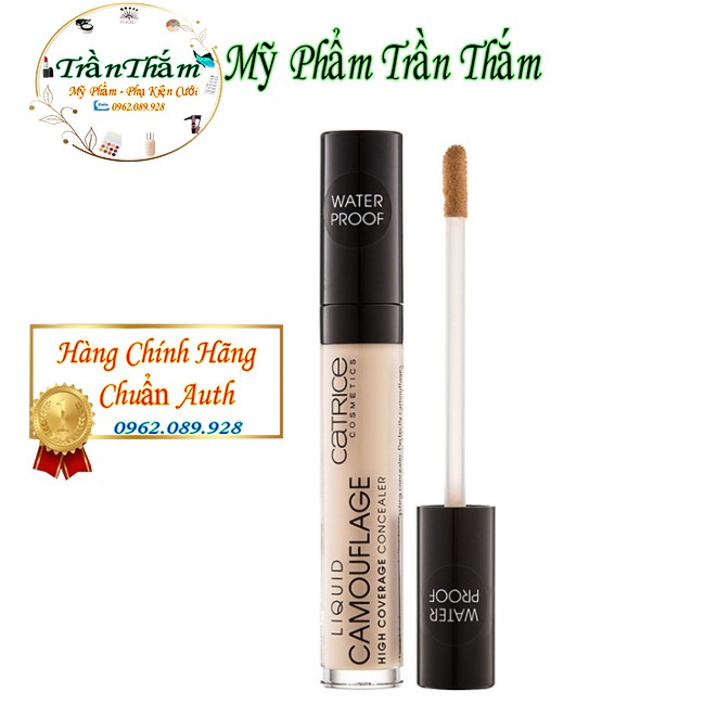 Kem Che Khuyết Điểm CATRICE Liquid Camouflage High Coverage Concealer