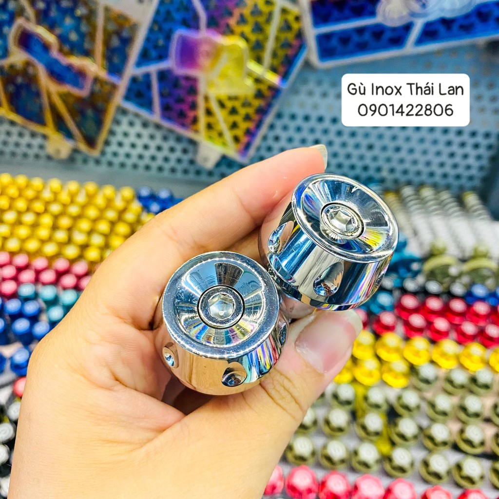Gù Inox 304 xi niken hàng nhập thái lan gắn mọi loại xe