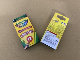 Bút sáp 12 màu Crayola