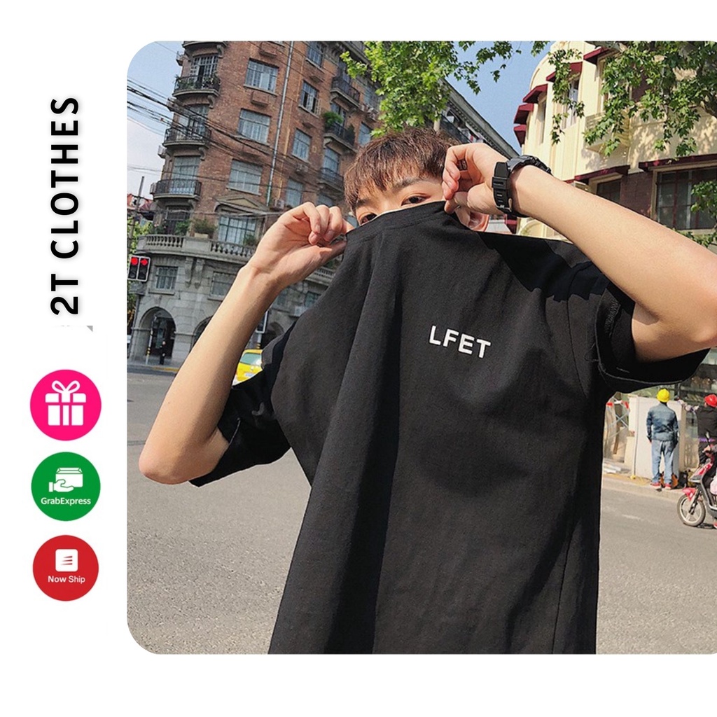Áo Thun Tay Lỡ LF84 🌸[𝐂𝐎𝐓𝐓𝐎𝐍] Unisex phông form rộng Unisex nam nữ phong cách Ulzzang