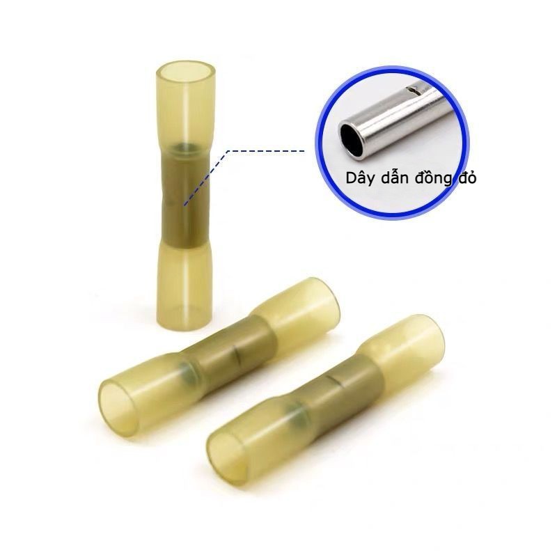 Đầu cút nối dây điện co nhiệt, chống thấm nước BHT dùng cho dây 0.3-4.0mm2 dùng ngoài trời