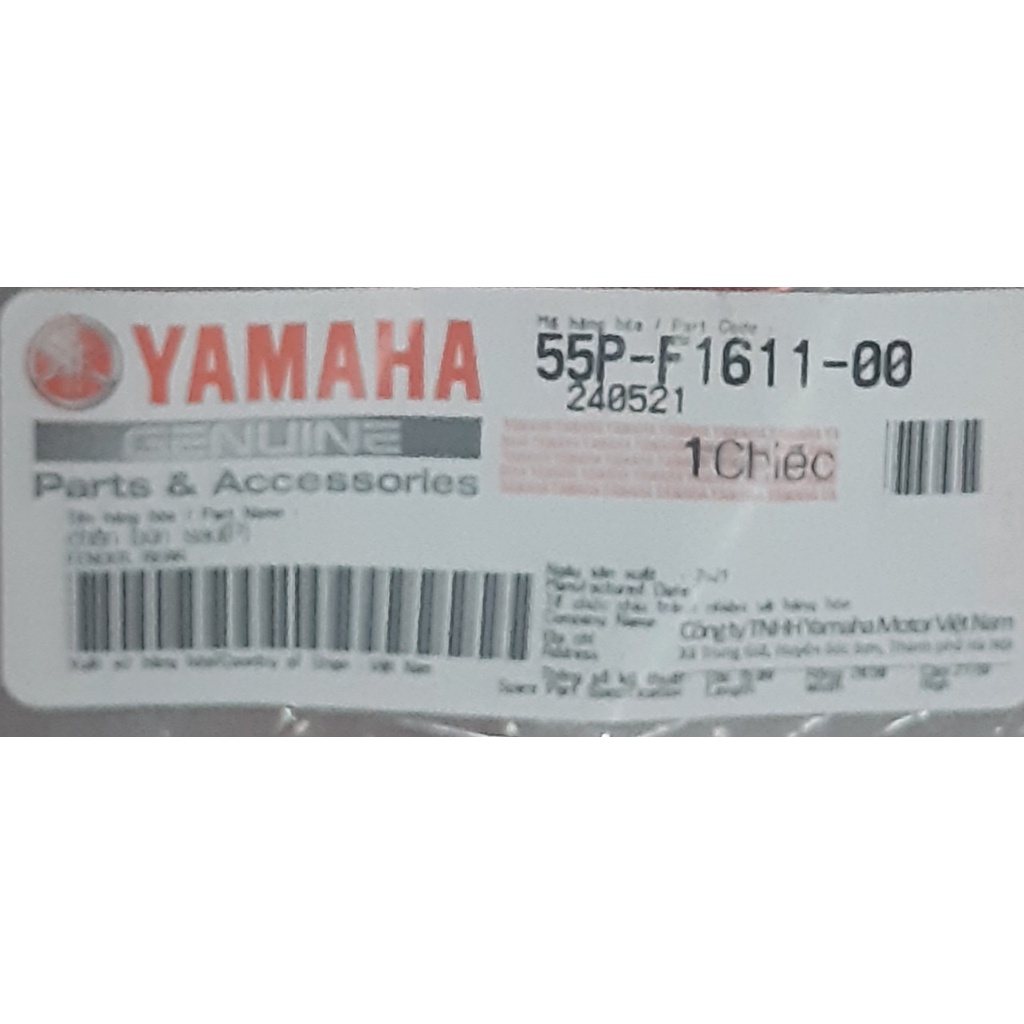 Chắn bùn sau | Đuôi Exciter 135 chính hãng Yamaha 55P-F1611-00