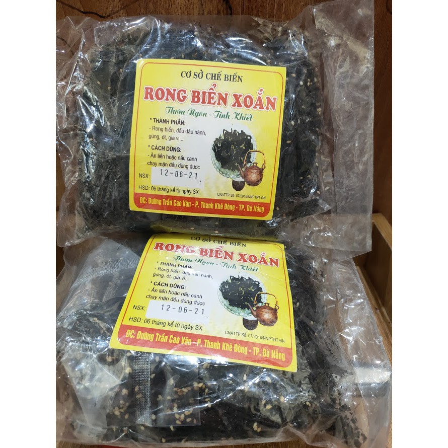 [Nhãn vàng] RONG BIỂN XOẮN ĂN LIỀN 100g