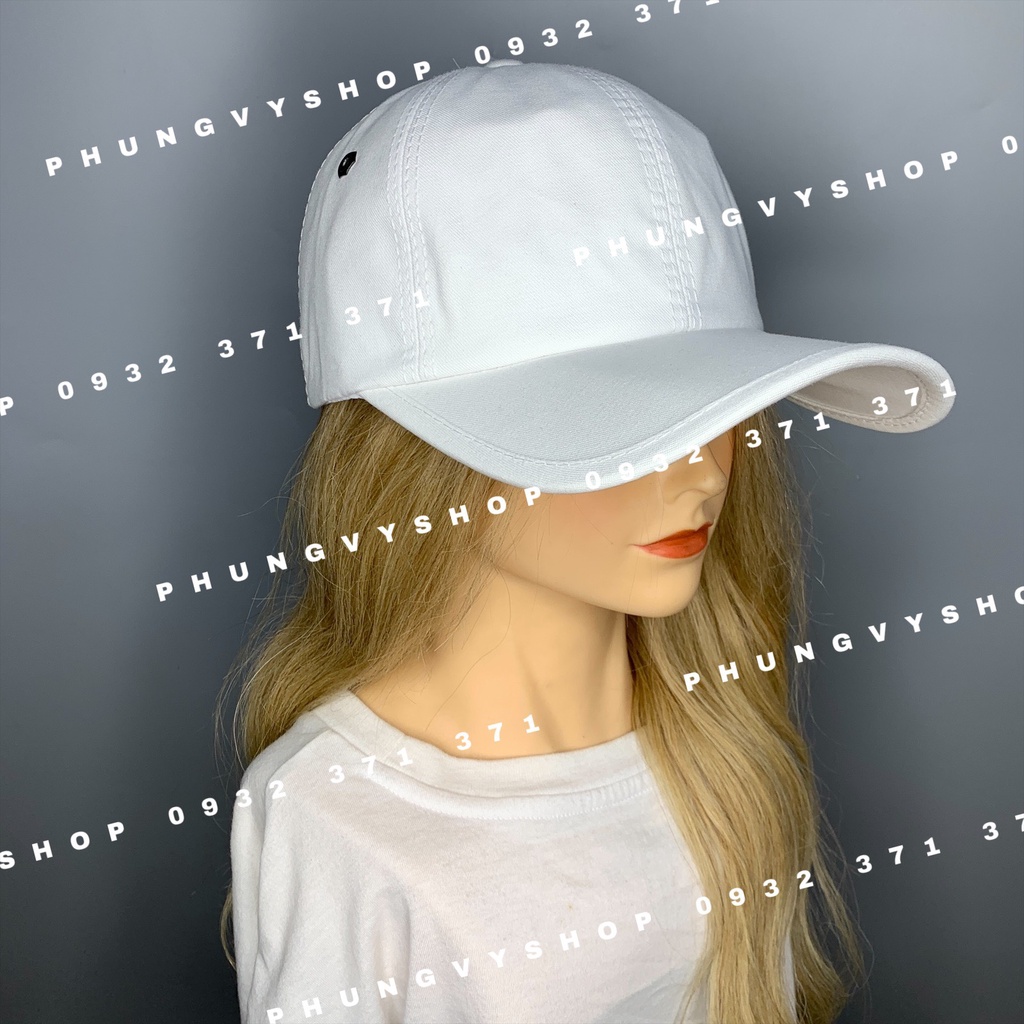 Mũ LƯỠI TRAI unisex nam nữ - KÉT KAKI TRƠN - nón kết basic đơn giản