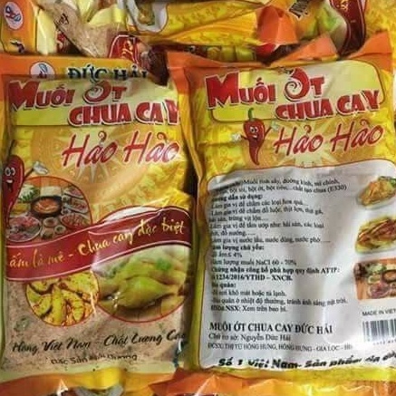 Muối Ớt Chua Cay Hảo Hảo Gói 500Gr