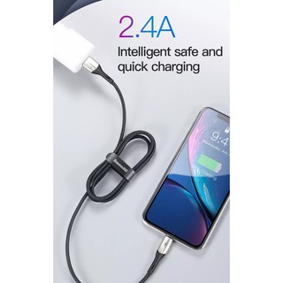 Cáp Sạc nhanh Iphone Baseus Horizontal loại 1m/2m, 2.4A